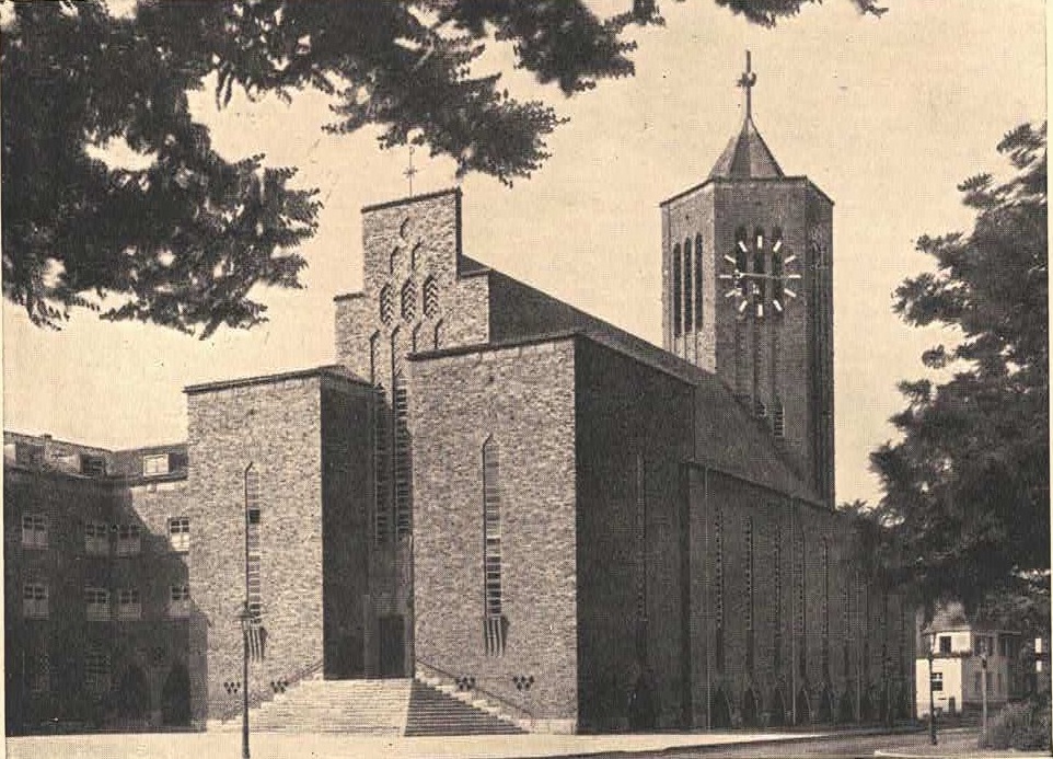 Historische Postkarte St. Bonifatius
