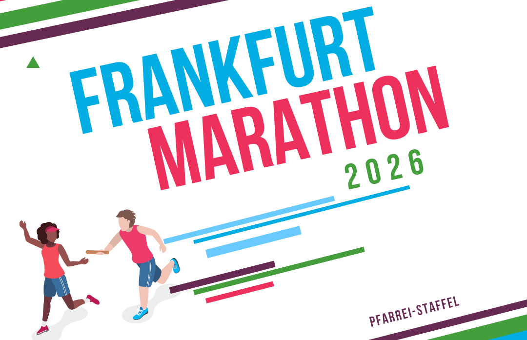 Frankfurt Marathon 2026 Plakat mit Läufern